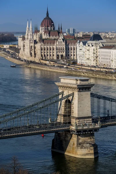 Ungern, budapest, parlamentet — Stockfoto