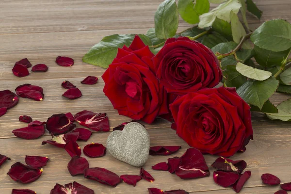 Roses for valentines day and mothers day — Stock Photo, Image