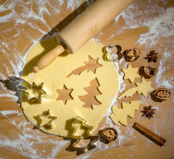 Cookies voor Kerstmis — Stockfoto