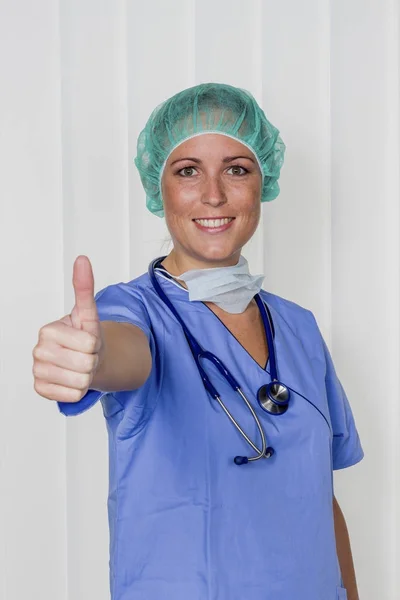 Friendly op doctor — Stock Photo, Image