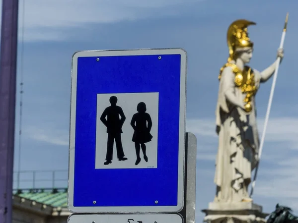 Áustria, Viena, Parlamento — Fotografia de Stock