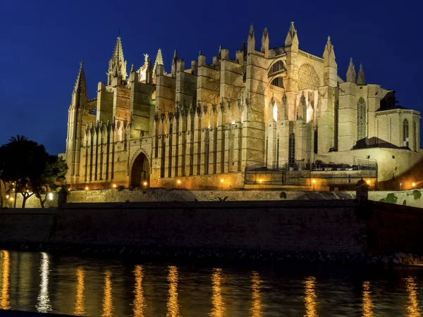 Spain, mallorca, palma, cathedral — Stock Photo, Image