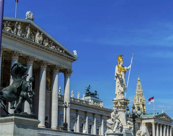 Ausztria, Bécs, Parlament — Stock Fotó