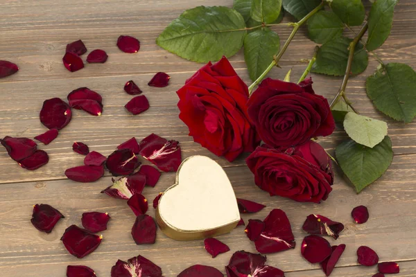 Rosen zum Valentinstag und Muttertag — Stockfoto