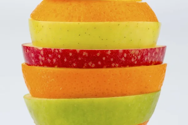 과일의 다양 한 조각 — 스톡 사진