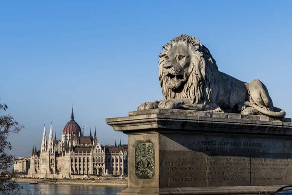 Hongarije, Boedapest, Parlement — Stockfoto