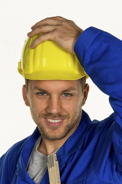 Craftsman with tool — Stock Photo, Image