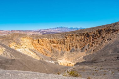 Ubehebe crater Death Valley National Park clipart