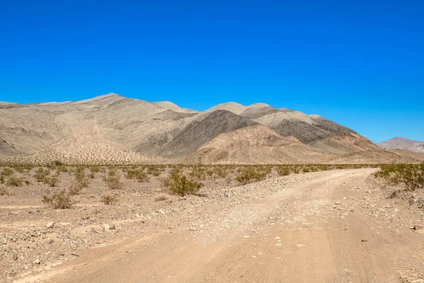 Долина Рейс Трек Національному Парку Долина Смерті — стокове фото