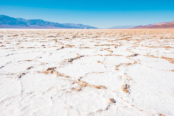 Λεκάνη Badwater Στο Death Valley Καλιφόρνια Ηπα — Φωτογραφία Αρχείου