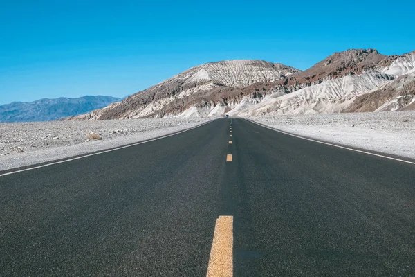 Дорога Тлі Гір Долині Смерті — стокове фото