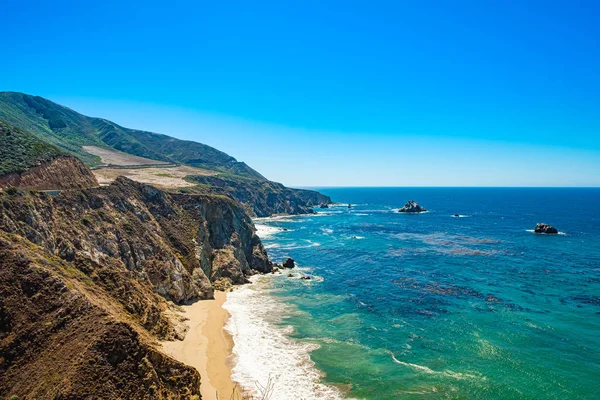 Big Sur Glesbefolkad Region Centrala Kalifornien — Stockfoto