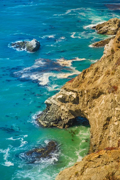 Big Sur Glesbefolkad Region Centrala Kalifornien — Stockfoto