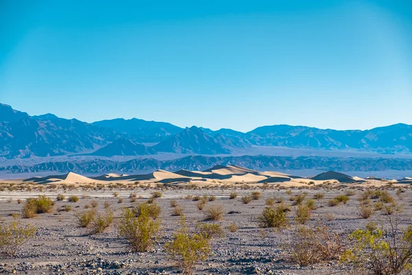 Mesquite Flat Sand Dunes Death Valley National Park Καλιφόρνια Ηπα — Φωτογραφία Αρχείου