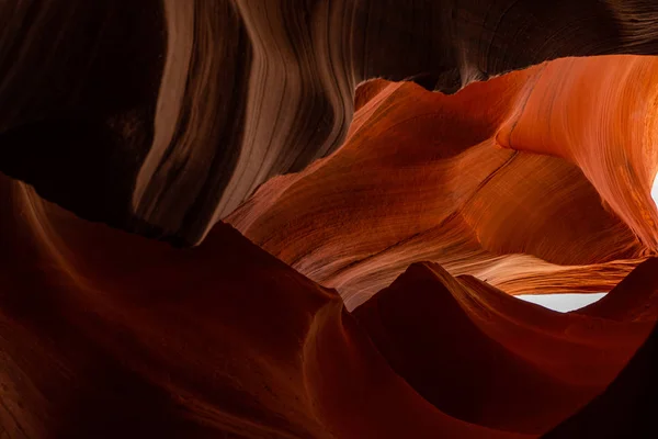 Antelope Canyon Luci Rocce Arizona Usa — Foto Stock