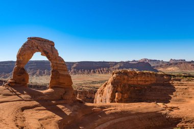 Narin kemer, Arches Ulusal Parkı, Utah, ABD