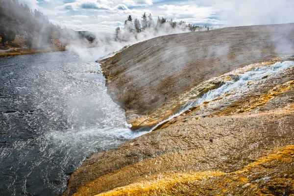 Wyoming Deki Yellowstone Ulusal Parkı — Stok fotoğraf