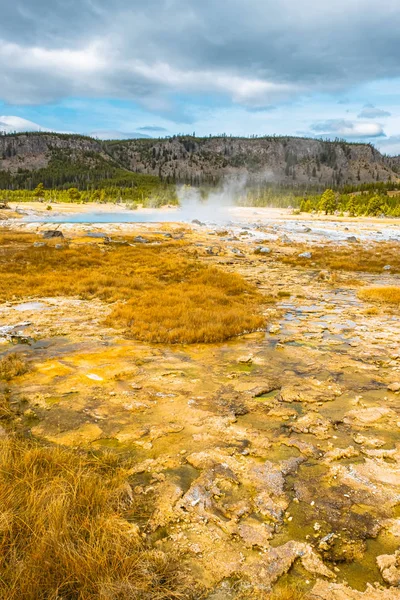 Park Narodowy Yellowstone Wyoming — Zdjęcie stockowe