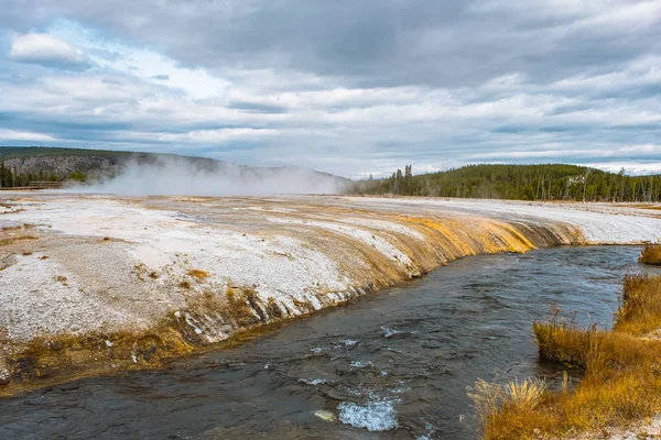 Parque Nacional Yellowstone Wyoming — Foto de Stock