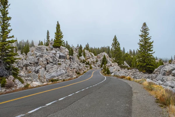 Εθνικό Πάρκο Yellowstone Στο Γουαϊόμινγκ — Φωτογραφία Αρχείου