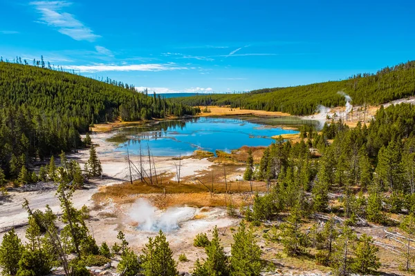 Nationaal Park Yellowstone Wyoming — Stockfoto