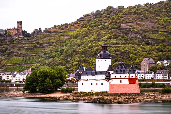 美しい城Pfalzgrafensteinの眺め — ストック写真
