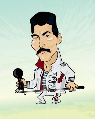 rock müzisyeni karakter