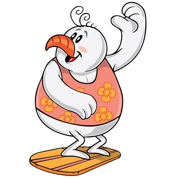 Çizgi film kardan adam karakteri 