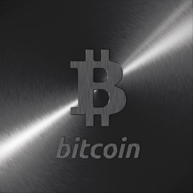 Bitcoin cryptocurrency Anizotropik sembolü