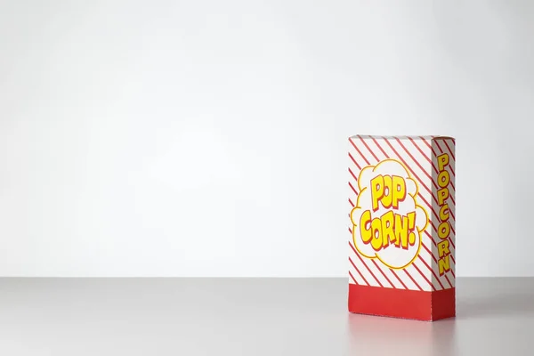 Caja de maíz pop — Foto de Stock