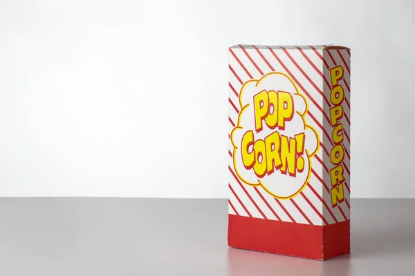 Pop corn kutusu — Stok fotoğraf