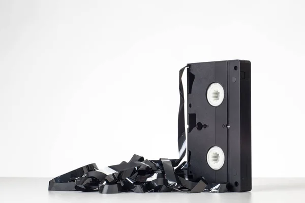 Één cassette tape — Stockfoto