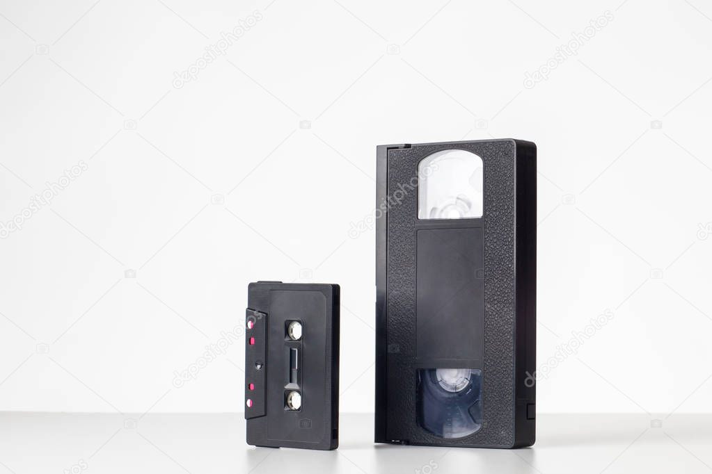 video and cassette tape