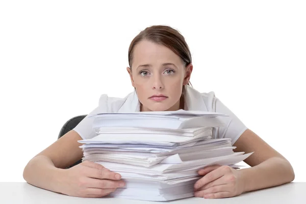 Far to much paper work — Stock Photo, Image