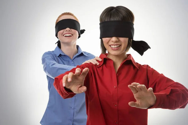 Blinde leidt de blinde — Stockfoto