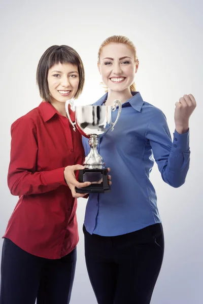 Vencedor e perdedores — Fotografia de Stock