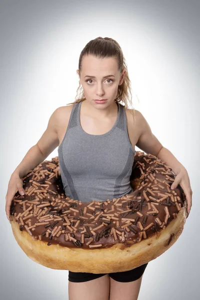 Kuchen auf meinen Hüften — Stockfoto