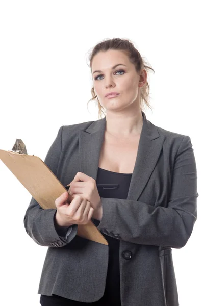 Mujer de negocios trabajando duro —  Fotos de Stock