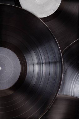vinyl records background