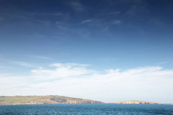 Tittar Till Havs Paul Island Också Känd Som Selmunett Från — Stockfoto