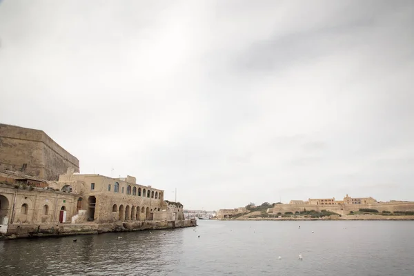 Uitzicht Zee Fort Manoel Het Eiland Manoel Malta — Stockfoto