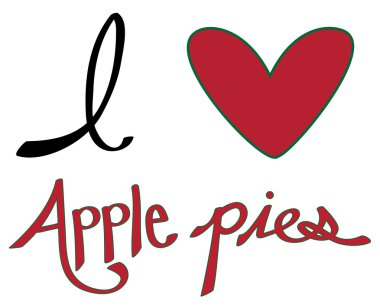 Elmalı turta severim