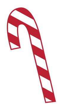 Merry christmas şeker kamışı