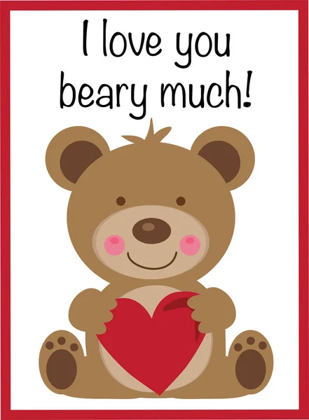 Portfolio keeweegirl Stock Photos - Depositphotos 181810624 Stock Illustration I Love You Beary Much 
