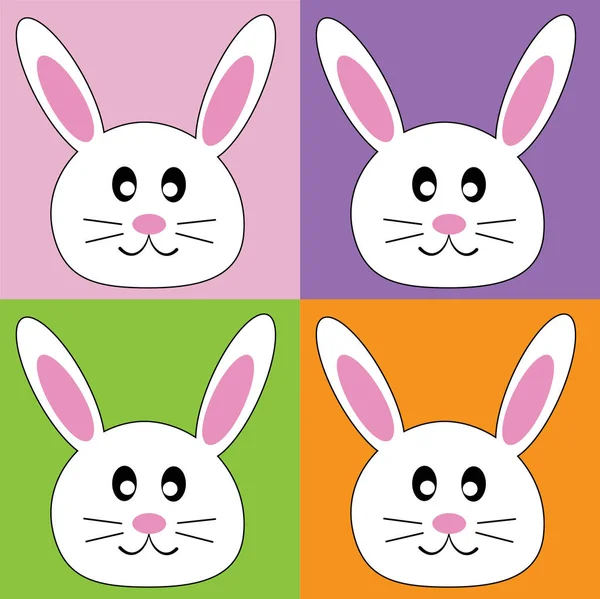 快乐复活节兔子 — 图库矢量图片
