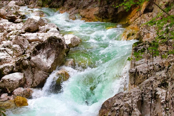 Waterfall Savica, Slovenia — Stock Photo, Image
