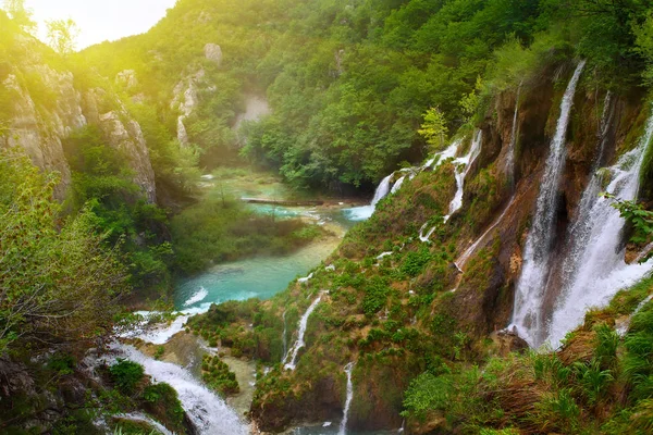 Parque nacional de Plitvice — Fotografia de Stock