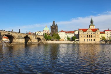 Charles Bridge, Prague, Çek Cumhuriyeti.