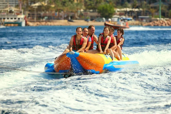 Sea attraction. Beach water sport — Stock Photo, Image