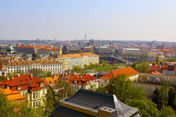 Panorama Pragi — Zdjęcie stockowe